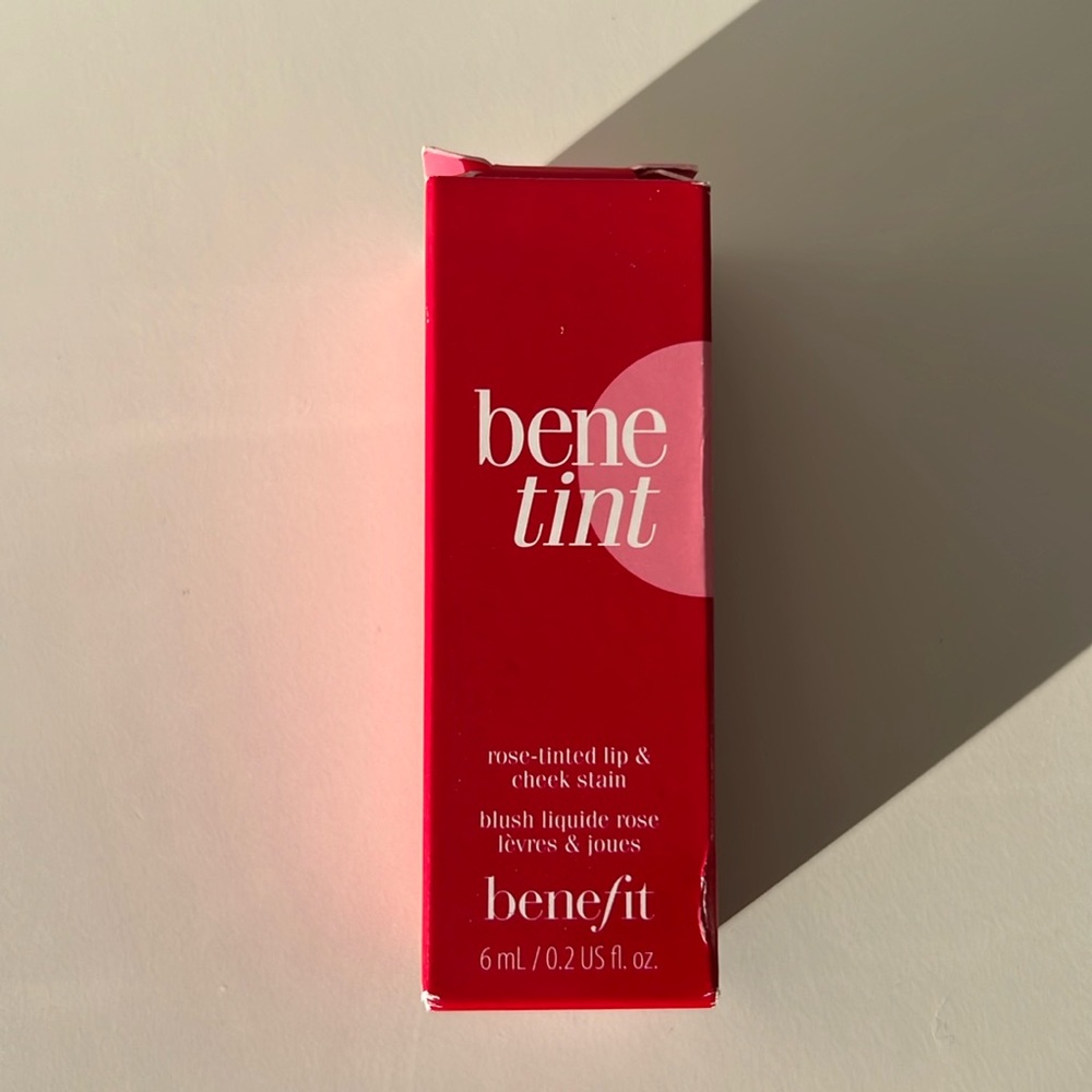 BNIB Benefit benetint lip and cheek tint 6ml